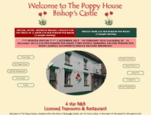 Tablet Screenshot of poppyhouse.co.uk